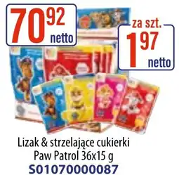 AT Paw Patrol Lizak & strzelające cukierki oferta