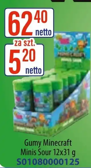 AT Gumy Minecraft Minis Sour oferta