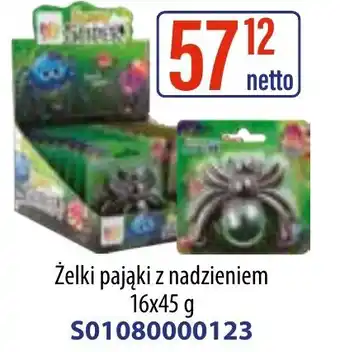AT Żelki pająki z nadzieniem oferta