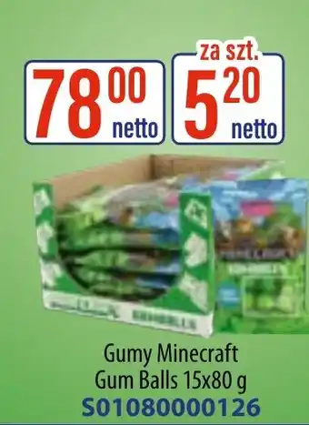 AT Gumy Minecraft Gum Balls oferta