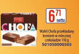 AT Wafel Chofa przekładany kremem w mlecznej czekoladzie oferta