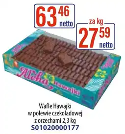 AT Aloha Wafle Hawajki w polewie czekoladowej z orzechami oferta