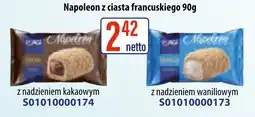 AT Exa Napoleon z ciasta francuskiego z nadzieniem kakaowym oferta