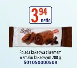 AT Sofia Rolada kakaowa z kremem o smaku kakaowym oferta