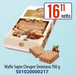AT Wafle Super Chruper Śmietana oferta