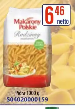 AT Makarony Polskie Rodzinny Pióra oferta
