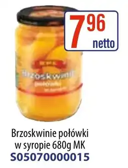 AT Mk Brzoskwinie połówki w syropie oferta