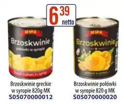 AT Mk Brzoskwinie greckie w syropie oferta