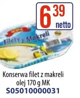 AT Mk Konserwa filet z makreli olej oferta