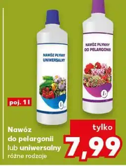 Kaufland Nawóz do pelargonii lub uniwersalny oferta