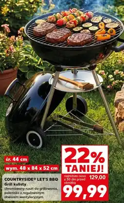 Kaufland Grill kulisty COUNTRYSIDE LET'S BBQ oferta