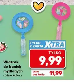 Kaufland Wiatrak do baniek mydlanych oferta