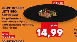 Kaufland COUNTRYSIDE LET'S BBQ Zestaw mat do grillowania oferta