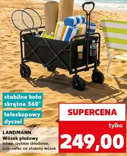 Kaufland LANDMANN Wózek plażowy oferta