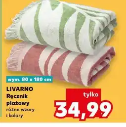 Kaufland LIVARNO Ręcznik plażowy oferta