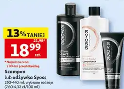 Auchan Szampon lub odżywka Syoss oferta