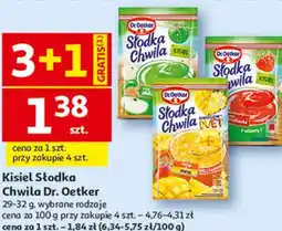 Auchan Kisiel Słodka Chwila Dr. Oetker oferta
