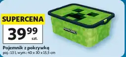 Auchan Pojemnik z pokrywką Minecraft oferta
