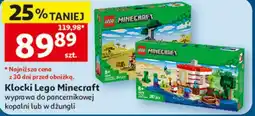 Auchan Klocki Lego Minecraft oferta