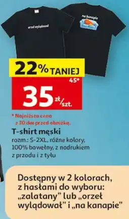 Auchan T-shirt męski oferta