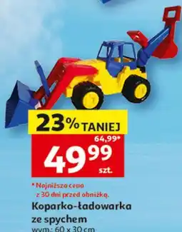 Auchan Koparko-ładowarka ze spychem oferta