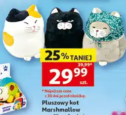 Auchan Pluszowy kot Marshmallow oferta