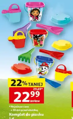 Auchan Komplet do piasku oferta