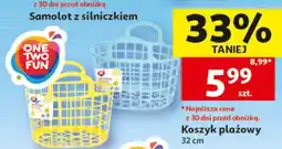 Auchan Koszyk plażowy 32 cm oferta
