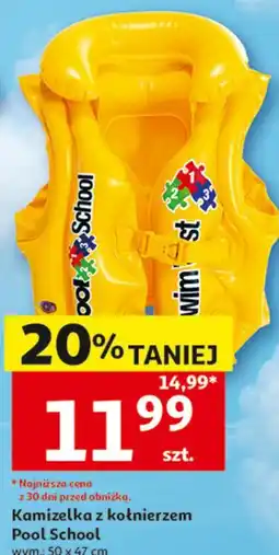 Auchan Kamizelka z kołnierzem Pool School oferta