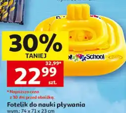 Auchan Fotelik do nauki pływania oferta