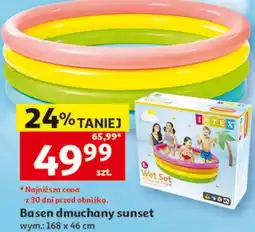 Auchan Basen dmuchany sunset oferta