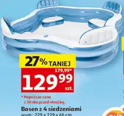Auchan Basen z 4 siedzeniami oferta