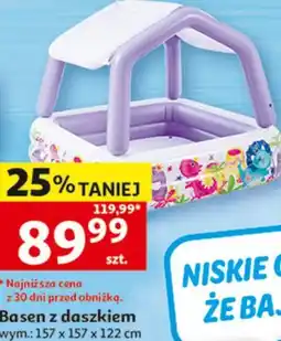 Auchan Basen z daszkiem oferta