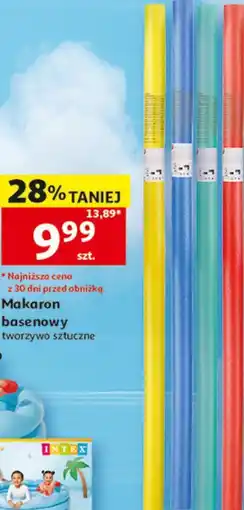Auchan Makaron basenowy oferta