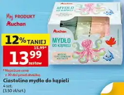 Auchan Auchan Ciastolina mydło do kąpieli oferta
