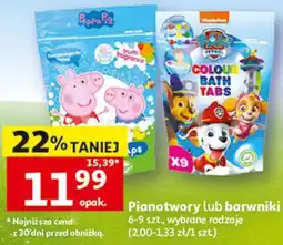 Auchan Pianotwory lub barwniki do kąpieli oferta