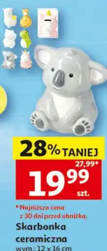 Auchan Skarbonka ceramiczna oferta