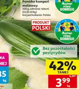 Auchan Ogórek krótki oferta