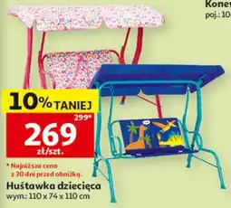 Auchan Huśtawka dziecięca oferta