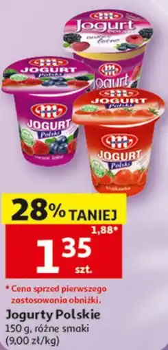 Auchan Jogurty Polskie oferta