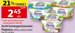 Auchan Serki homogenizowane Piątnica oferta