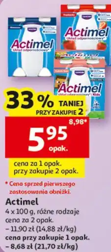 Auchan Actimel oferta