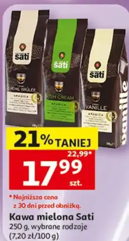 Auchan Kawa mielona Sati oferta