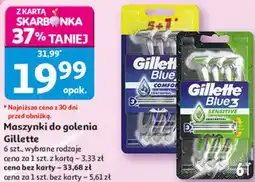 Auchan Maszynki do golenia Gillette oferta