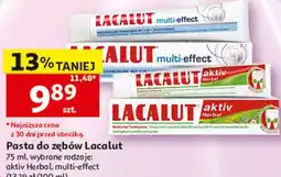 Auchan Pasta do zębów Lacalut oferta