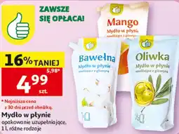 Auchan Mydło w płynie oferta