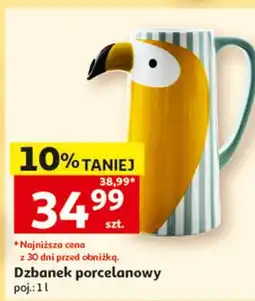 Auchan Dzbanek porcelanowy actuel oferta