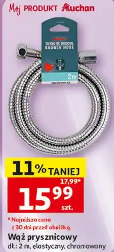 Auchan Wąż prysznicowy Auchan oferta