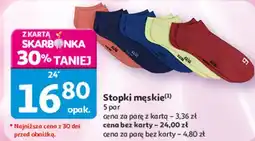 Auchan Stopki męskie Inextenso oferta