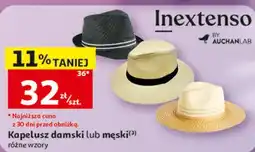 Auchan Kapelusz damski lub męski Inextenso oferta